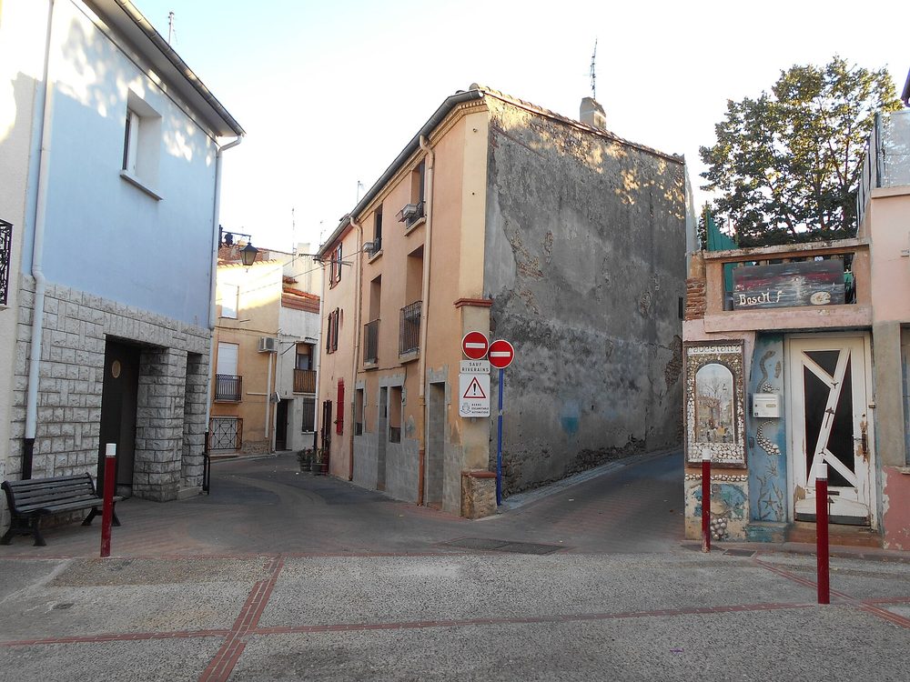 Ruelle du vieux village de Cabestany, autour de l'ancienne cellera